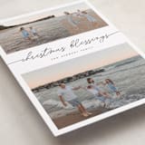 "Three Blessings" - Holiday Cards in Snowcap by Pixel and Hank - Detail