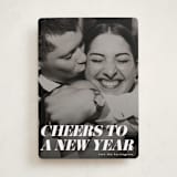 "Cheery" - Holiday Cards in Snow by Emily Sabol Goss - Front