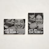 "Cheery" - Holiday Cards in Snow by Emily Sabol Goss - Photo Orientation Options