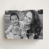 "Brightest Blessings" - Holiday Cards in Snow by Kristie Kern - Folded Card