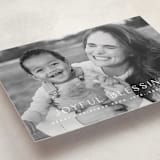 "Brightest Blessings" - Holiday Cards in Snow by Kristie Kern - Detail