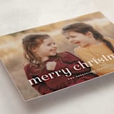 "Quartz" - Holiday Cards in Blizzard by Wildfield Paper Co - Detail