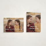 "Quartz" - Holiday Cards in Blizzard by Wildfield Paper Co - Photo Orientation Options
