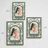"Heaven and Nature Sing Frame" - Holiday Cards in Pine by Erin German - Formats Available