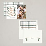 "Joyful Lettering" - Holiday Cards in Champagne by Angel Walker - Assembled