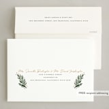 "Joyful Lettering" - Holiday Cards in Champagne by Angel Walker - FREE Recipient Addressing