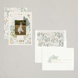 "Lord of Heaven Lord of Earth" - Holiday Cards in Butternut Squash by Shiny Penny Studio - Assembled