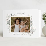 "Heavenly Nature" - Holiday Cards in Cranberry by Itsy Belle Studio - Folded Card
