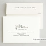 "Heavenly Nature" - Holiday Cards in Cranberry by Itsy Belle Studio - FREE Recipient Addressing