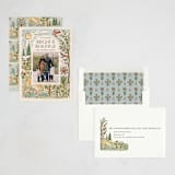 "All bright" - Holiday Cards in Eggnog by Amy Kross - Assembled