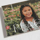 "Peace On Earth!" - Holiday Cards in Snow Fall by Wildfield Paper Co - Detail