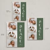 "Peace Foliage" - Holiday Cards in Fir by Itsy Belle Studio - Formats Available