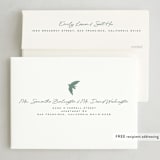 "Two Birds" - Holiday Cards in Juniper by Yuliya Evseeva - FREE Recipient Addressing