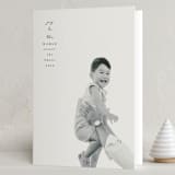 "joy max" - Holiday Cards in Fir by Kanika Mathur - Folded Card