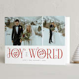 "Foliage Details" - Holiday Cards in Cherry by Michelle Taylor - Folded Card