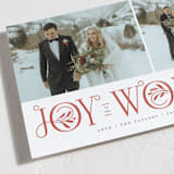 "Foliage Details" - Holiday Cards in Cherry by Michelle Taylor - Detail
