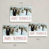 "Foliage Details" - Holiday Cards in Cherry by Michelle Taylor - Formats Available