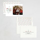 "A Season of Peace, Love and Light" - Holiday Cards in Merry by Antonia Jae Krajicek - Assembled