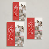 "Joyful World" - Holiday Cards in Stocking by Olivia Raufman - Formats Available