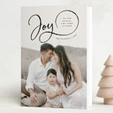 "Sweeping Joy" - Holiday Cards in Ink by Michelle Taylor - Folded Card