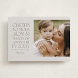 "Filled With Love" - Holiday Cards in Chestnut by Pink House Press - Front