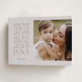 "Filled With Love" - Holiday Cards in Chestnut by Pink House Press - Folded Card