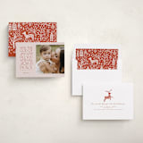 "Filled With Love" - Holiday Cards in Peppermint by Pink House Press - Assembled