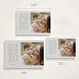 "Filled With Love" - Holiday Cards in Chestnut by Pink House Press - Formats Available