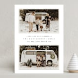 "Minimal Duo" - Holiday Cards in Polar Bear by Hooray Creative - Front
