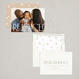 "Rejoice in His Love" - Holiday Cards in Snow by Erin L. Wilson - Assembled