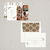 "Peace in Christ" - Holiday Cards in Golden by Amy Payne - Assembled
