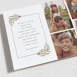 "Peace in Christ" - Holiday Cards in Golden by Amy Payne - Detail