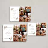 "Peace in Christ" - Holiday Cards in Golden by Amy Payne - Formats Available
