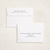 "Little Stripes" - Holiday Cards in Pool by Annie Shapiro - FREE Recipient Addressing