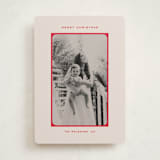 "simple border" - Holiday Cards in Stocking by Creo Study - Front