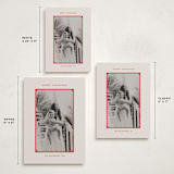 "simple border" - Holiday Cards in Stocking by Creo Study - Formats Available