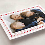 "Sweet Peppermint Frame" - Holiday Cards in Candy Cane by Alston Foster - Detail