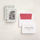 "Classic Joy" - Holiday Cards in Holly Berry by Susan Moyal - Assembled