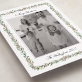 "Classic Joy" - Holiday Cards in Holly Berry by Susan Moyal - Detail