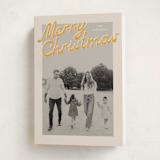 "Nostalgia" - Holiday Cards in Butterscotch by Ekko Studio - Folded Card