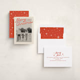 "Nostalgia" - Holiday Cards in Candy Cane by Ekko Studio - Assembled