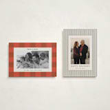"Fun Frame" - Holiday Cards in Holly Berry by Kelly Watkins - Photo Orientation Options