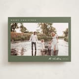 "Simply Stated" - Holiday Cards in Fir by Emily Sabol Goss - Front