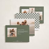 "Simply Stated" - Holiday Cards in Fir by Emily Sabol Goss - Back of Card Options