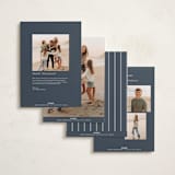 "Holiday Feels" - Holiday Cards in Midnight by Chris Griffith - Back of Card Options