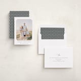 "Vintage Bevel" - Holiday Cards in Buttercream by Carolyn MacLaren - Assembled