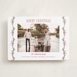 "Lillian" - Holiday Cards in Holly Berry by Petra Kern - Front