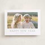 "Winter Daisy" - Holiday Cards in Fir by Wildfield Paper Co - Front