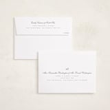 "Winter Daisy" - Holiday Cards in Fir by Wildfield Paper Co - FREE Recipient Addressing