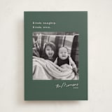 "Kinda" - Holiday Cards in Mistletoe by Hudson meet Rose - Front